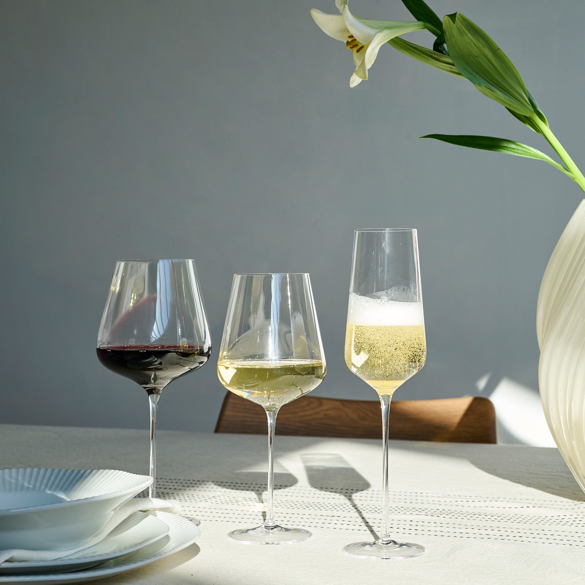 Provence (Champagne tulipanglas) i krystal - 1 stk